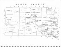 South Dakota State Map, Union County 1966